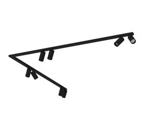 Nowodvorski Railsysteem Mono bocht 8 lichts 2x 150 cm zwart Nowodvorski Railsysteem Mono bocht 8 lichts 2x 150 cm zwart