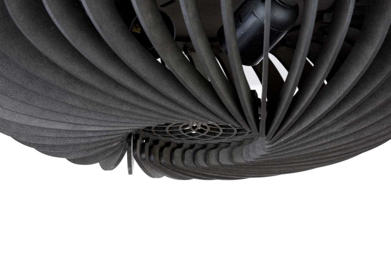 Blij Design  Plafondlamp Swan Ø 48 cm zwart