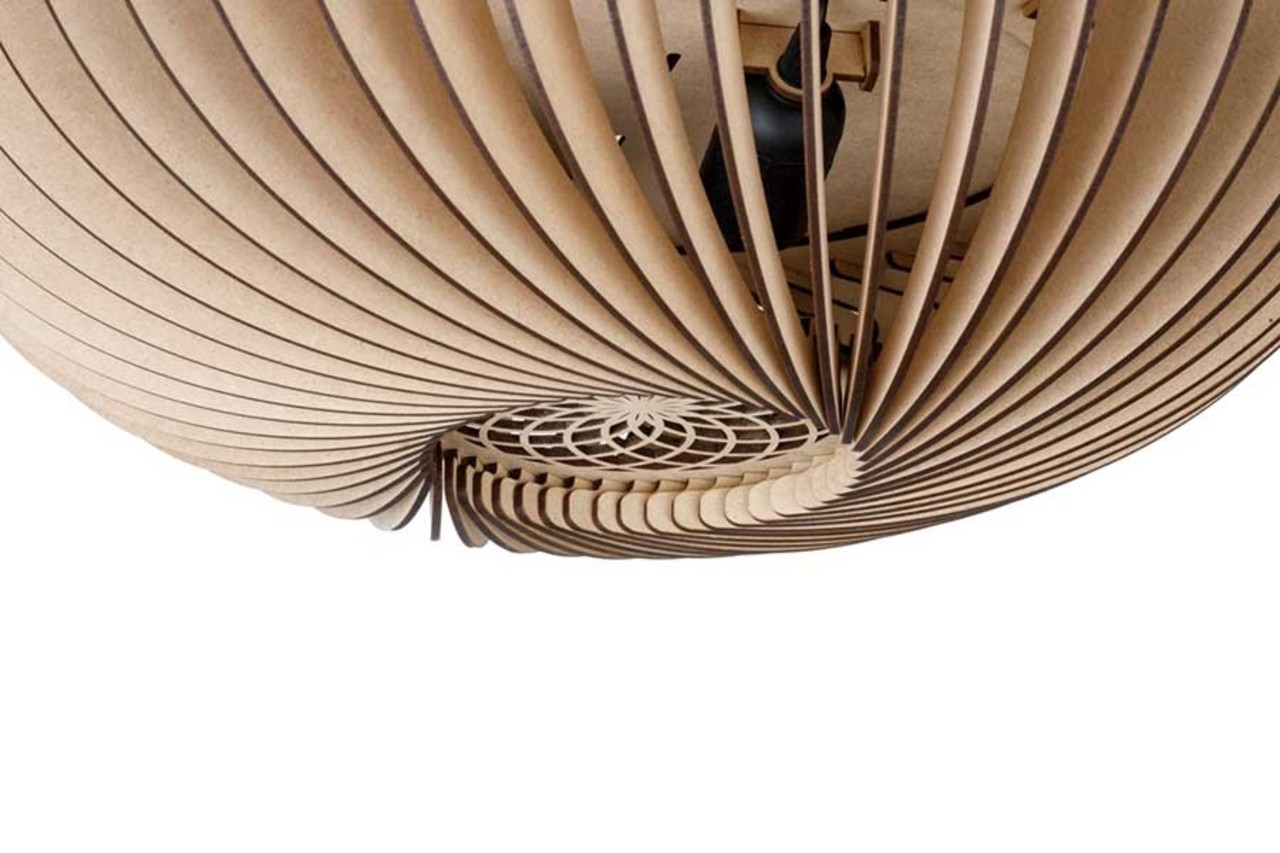 Blij Design  Plafondlamp Orb Ø 48 cm naturel Blij Design  Plafondlamp Orb Ø 48 cm naturel