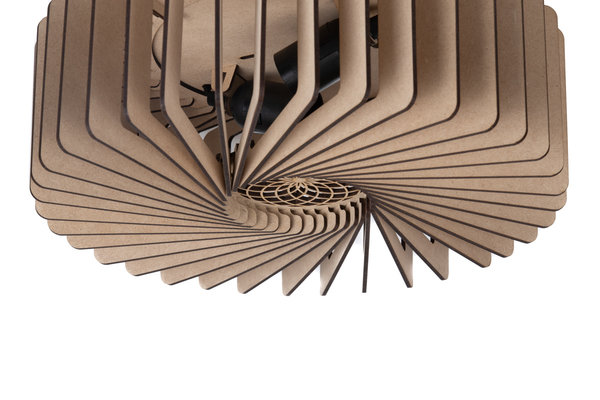 Blij Design  Plafondlamp Edge Ø 36 cm naturel Blij Design  Plafondlamp Edge Ø 36 cm naturel