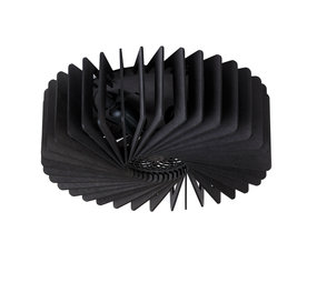 Blij Design  Plafondlamp Edge Ø 36 cm zwart