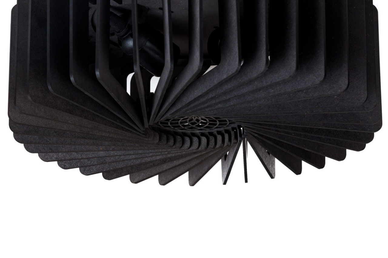 Blij Design  Plafondlamp Edge Ø 36 cm zwart