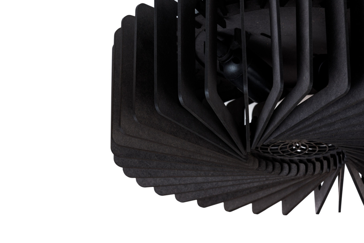 Blij Design  Plafondlamp Edge Ø 36 cm zwart