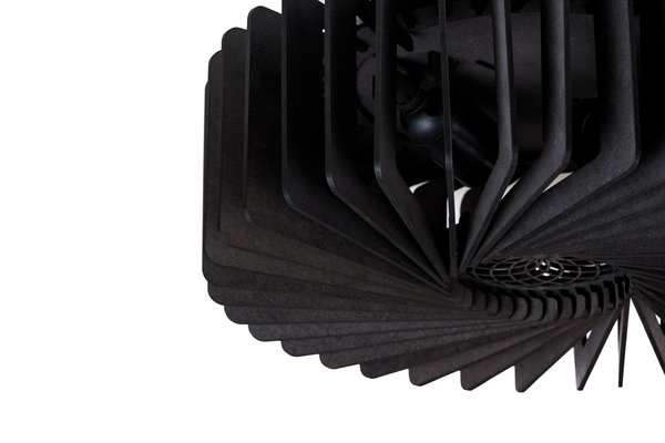 Blij Design  Plafondlamp Edge Ø 36 cm zwart