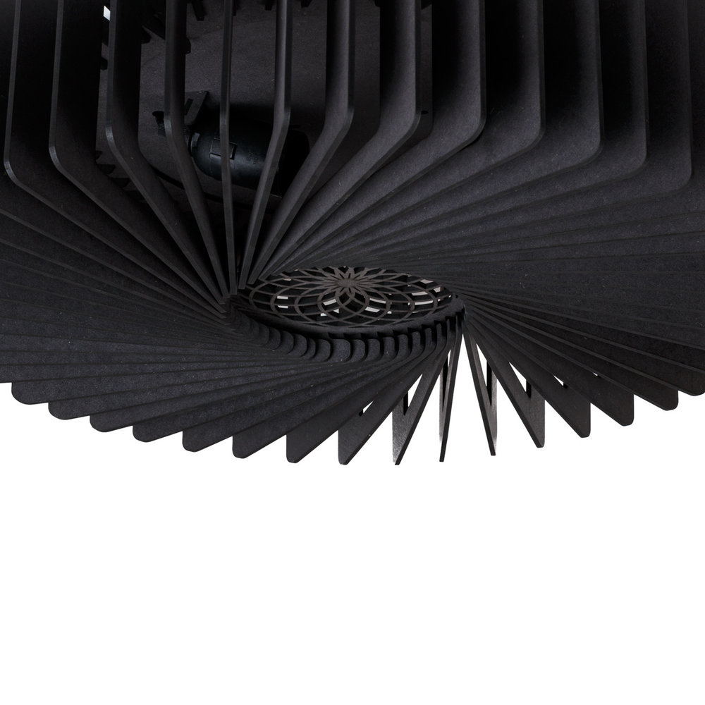 Blij Design  Plafondlamp Edge Ø 48 cm zwart Blij Design  Plafondlamp Edge Ø 48 cm zwart