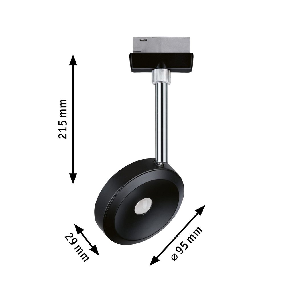 Paulmann Spot 132 zwart LED Paulmann Spot 132 zwart LED