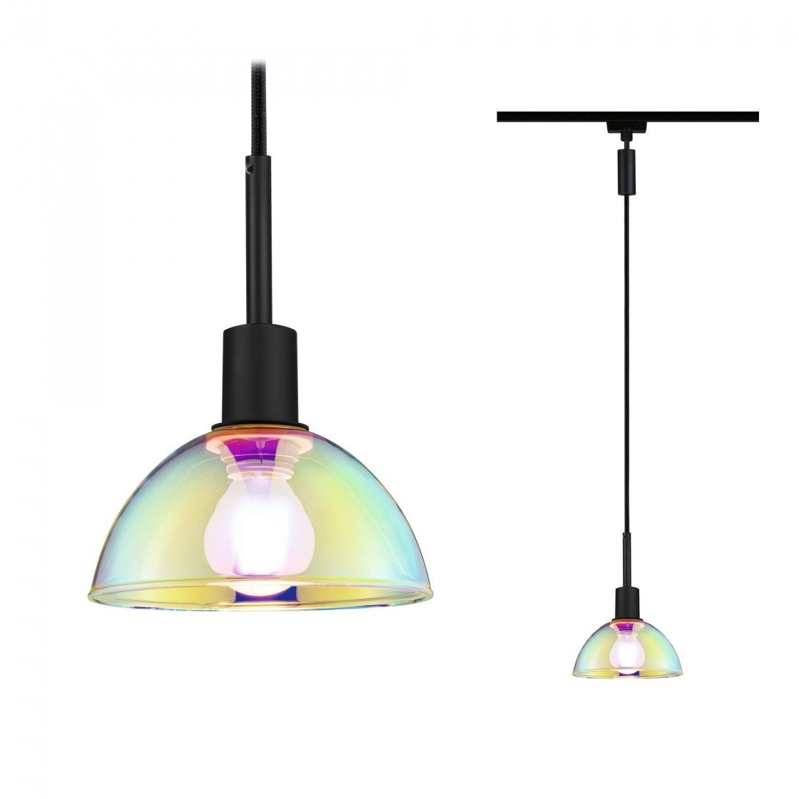 Paulmann Hanglamp 130 zwart