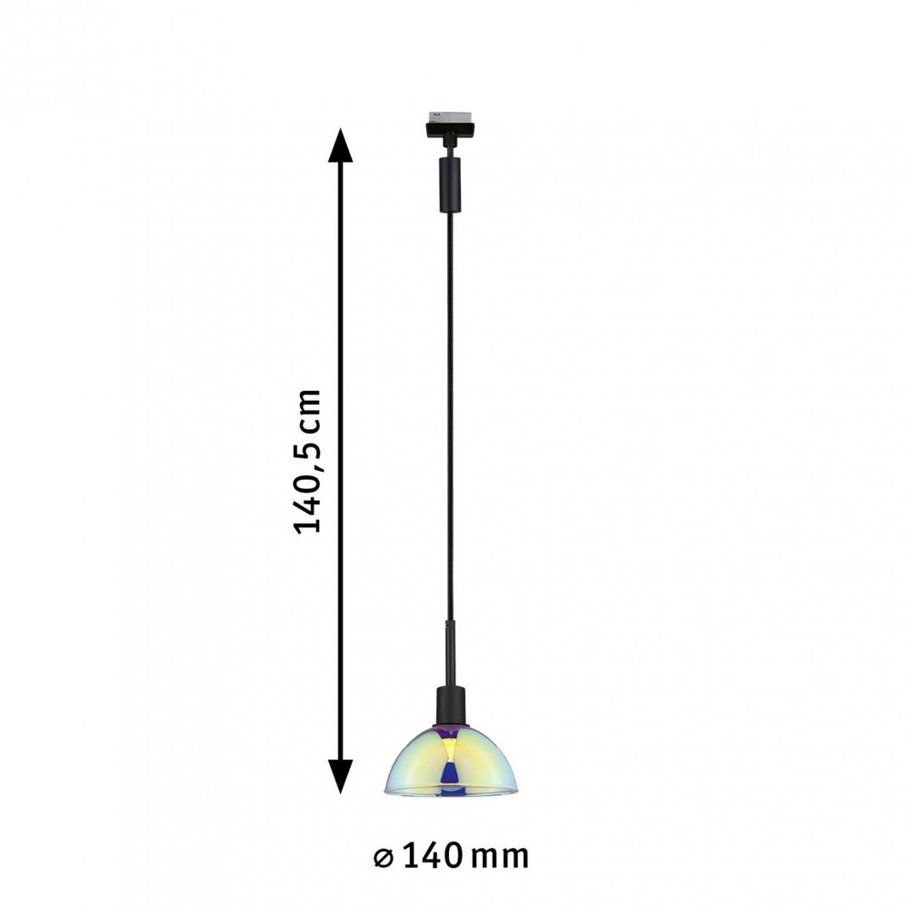 Paulmann Hanglamp 130 zwart Paulmann Hanglamp 130 zwart