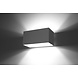 Sollux Wandlamp Quad maxi grijs Sollux Wandlamp Quad maxi grijs