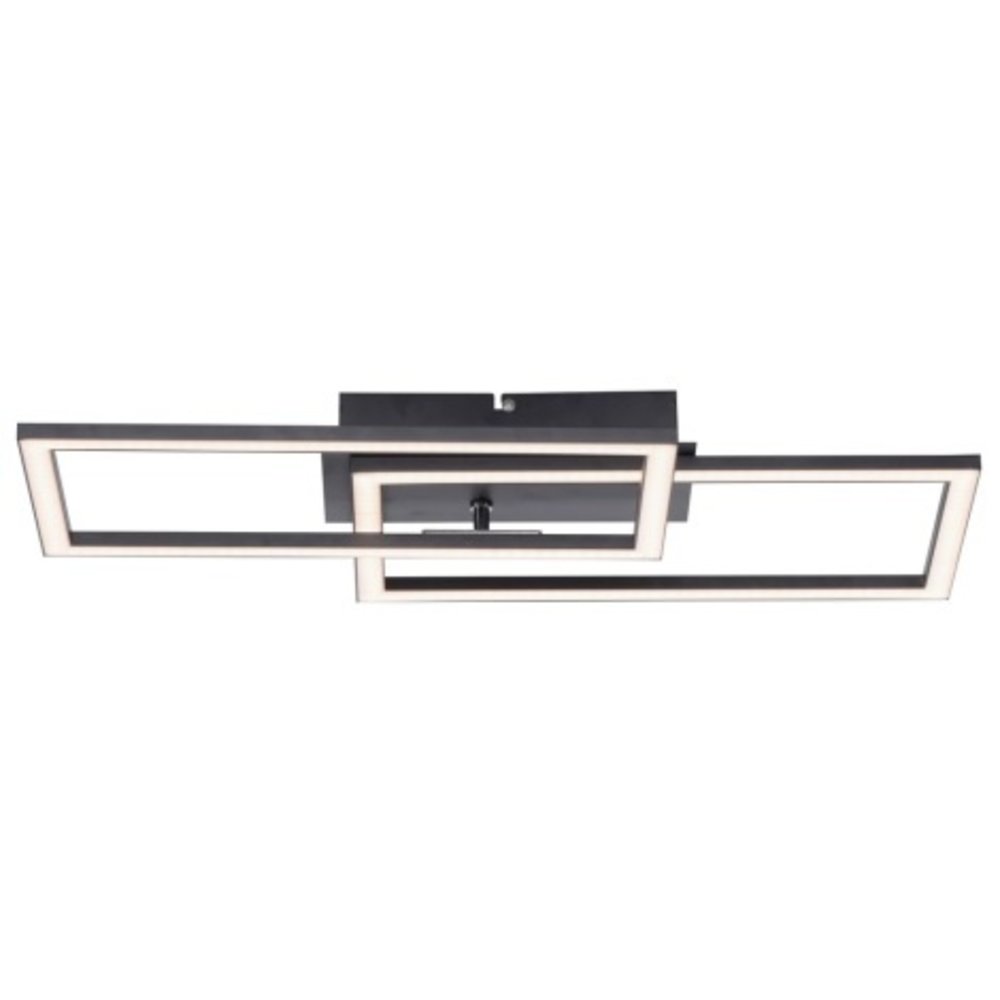 Paul Neuhaus Plafondlamp Iven 54 x 31 cm zwart