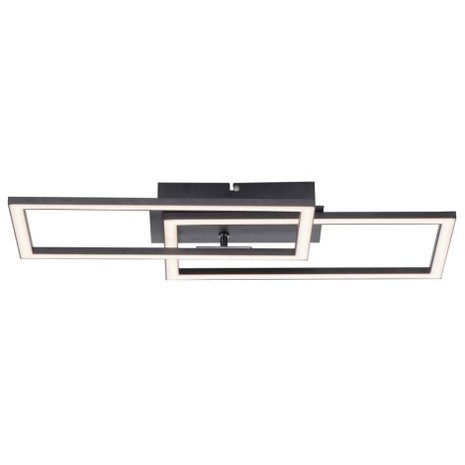 Paul Neuhaus Plafondlamp Iven 54 x 31 cm zwart