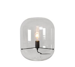 Lucide VITRO - Tafellamp - Ø 35 cm - 1xE27 - Transparant Lucide VITRO - Tafellamp - Ø 35 cm - 1xE27 - Transparant