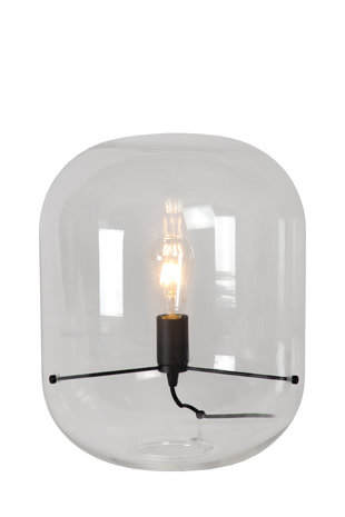 Lucide VITRO - Tafellamp - Ø 35 cm - 1xE27 - Transparant Lucide VITRO - Tafellamp - Ø 35 cm - 1xE27 - Transparant