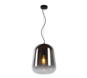Lucide GLORIO - Hanglamp - Ø 32 cm - 1xE27 - Zwart