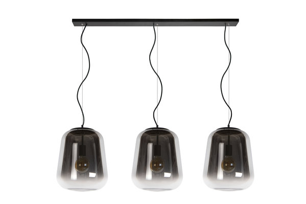 Lucide GLORIO - Hanglamp - 3xE27 - Zwart Lucide GLORIO - Hanglamp - 3xE27 - Zwart