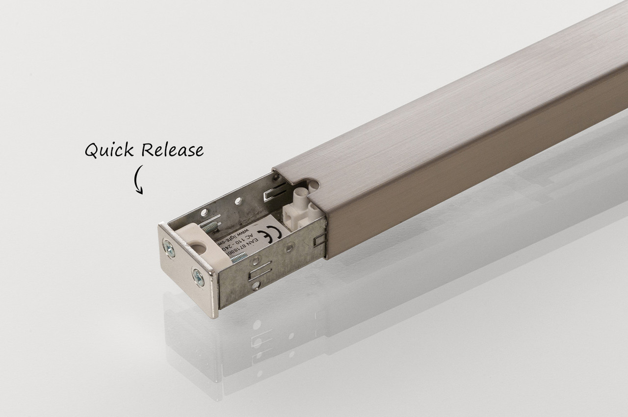 Lightswing Single L 90 cm mat chroom