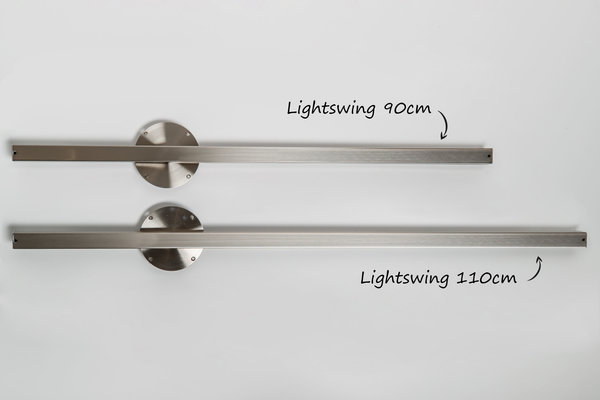 Lightswing Lightswing Twin L 90 cm mat chroom