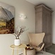 Sollux Wandlamp Vega gips wit Sollux Wandlamp Vega gips wit