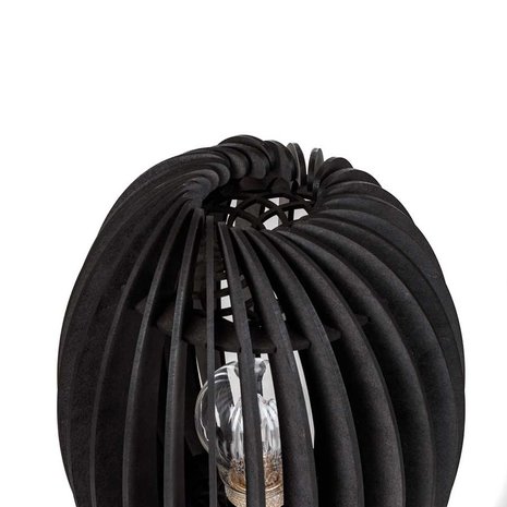 Blij Design  Tafellamp Swan Ø 21 cm zwart Blij Design  Tafellamp Swan Ø 21 cm zwart