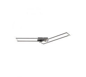 Paul Neuhaus Plafondlamp Iven 101 x 20 cm zwart Paul Neuhaus Plafondlamp Iven 101 x 20 cm zwart