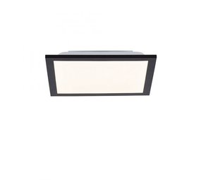 Paul Neuhaus Plafondlamp Flat 30 x 30 cm zwart Paul Neuhaus Plafondlamp Flat 30 x 30 cm zwart