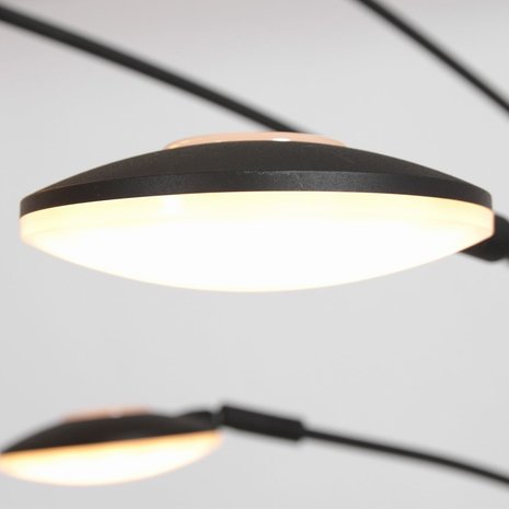 Mexlite Vloerlamp synna LED zwart Mexlite Vloerlamp synna LED zwart