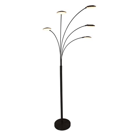 Mexlite Vloerlamp synna LED zwart Mexlite Vloerlamp synna LED zwart