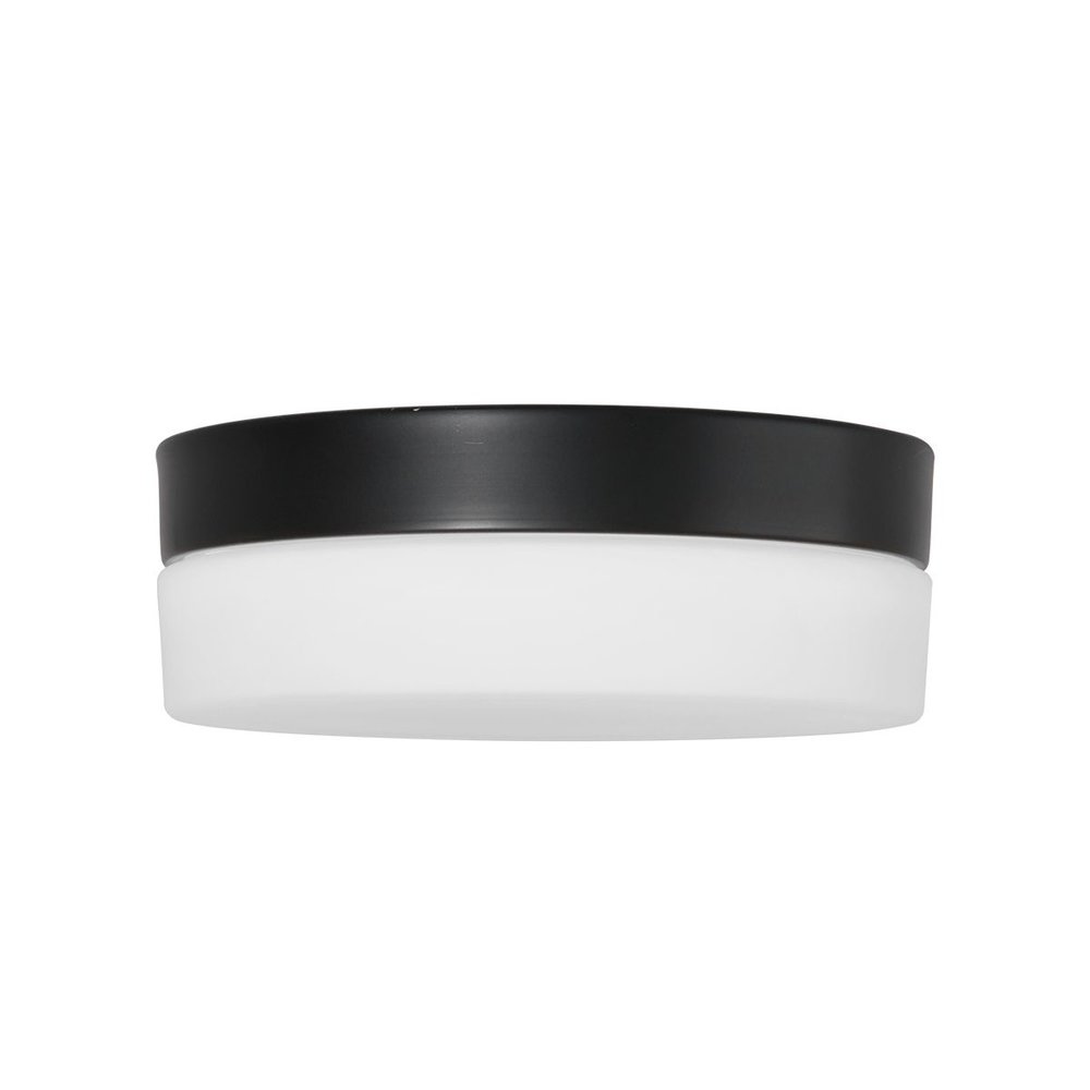 Steinhauer Plafondlamp Ikaro Ø 24 cm IP44 zwart Steinhauer Plafondlamp Ikaro Ø 24 cm IP44 zwart