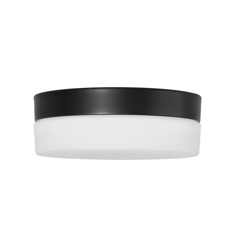 Steinhauer Plafondlamp Ikaro Ø 24 cm IP44 zwart Steinhauer Plafondlamp Ikaro Ø 24 cm IP44 zwart
