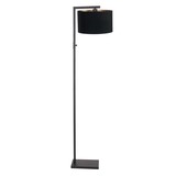 Steinhauer Vloerlamp Stang H 160 cm zwarte kap - zwart Steinhauer Vloerlamp Stang H 160 cm zwarte kap - zwart