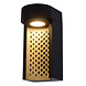 Lucide KIRAN - Wandlamp Buiten - LED - 1x10W 2700K - IP65 - Zwart Lucide KIRAN - Wandlamp Buiten - LED - 1x10W 2700K - IP65 - Zwart