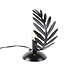 Tafellamp Palm 1 blad H 24 cm zwart Tafellamp Palm 1 blad H 24 cm zwart