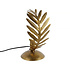 Tafellamp Palm 1 blad H 24 cm goud bruin Tafellamp Palm 1 blad H 24 cm goud bruin