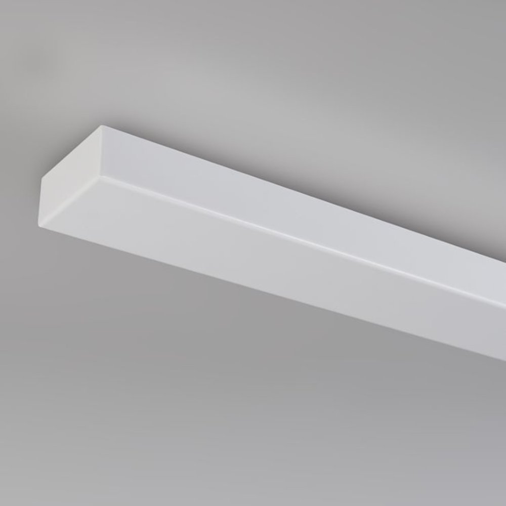 Ylumen Plafondplaat 100 x 8 cm - zonder gaten - wit Ylumen Plafondplaat 100 x 8 cm - zonder gaten - wit