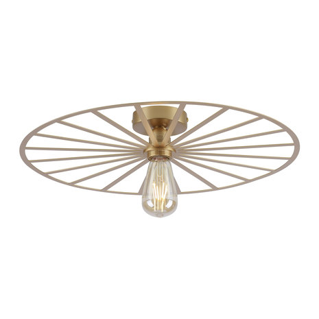 Paul Neuhaus Plafondlamp Isabella Ø 50 cm mat-goud Paul Neuhaus Plafondlamp Isabella Ø 50 cm mat-goud