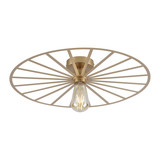 Paul Neuhaus Plafondlamp Isabella Ø 50 cm mat-goud Paul Neuhaus Plafondlamp Isabella Ø 50 cm mat-goud