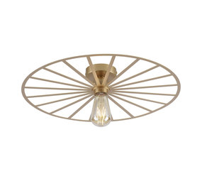 Paul Neuhaus Plafondlamp Isabella Ø 50 cm mat-goud Paul Neuhaus Plafondlamp Isabella Ø 50 cm mat-goud