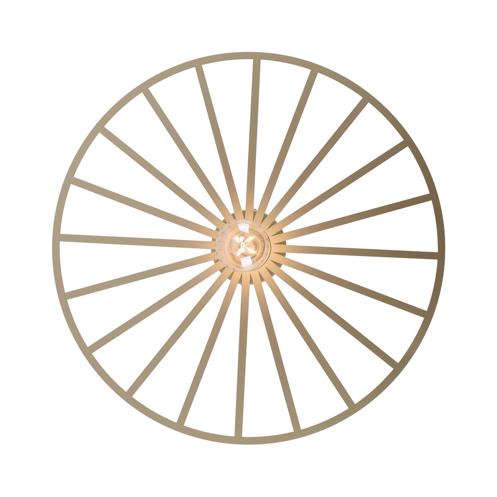 Paul Neuhaus Plafondlamp Isabella Ø 50 cm mat-goud Paul Neuhaus Plafondlamp Isabella Ø 50 cm mat-goud