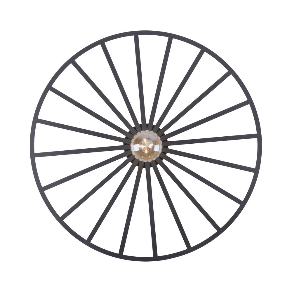 Paul Neuhaus Plafondlamp Isabella Ø 50 cm zwart