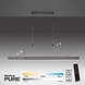 Paul Neuhaus Hanglamp e-Slide L 120-200 cm donker grijs Paul Neuhaus Hanglamp e-Slide L 120-200 cm donker grijs