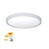 Plafondlamp Piatto Ø 30,5 cm 3 step DIM wit Plafondlamp Piatto Ø 30,5 cm 3 step DIM wit