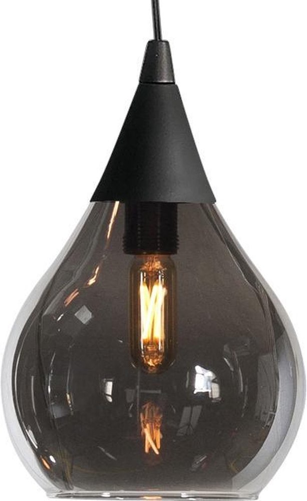 Highlight Hanglamp Cambio 8 lichts L 95 x  B 40 cm zwart Highlight Hanglamp Cambio 8 lichts L 95 x  B 40 cm zwart