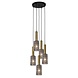 Lucide CORALIE - Hanglamp - Ø 30 cm - 5xE27 - Mat Goud / Messing Lucide CORALIE - Hanglamp - Ø 30 cm - 5xE27 - Mat Goud / Messing