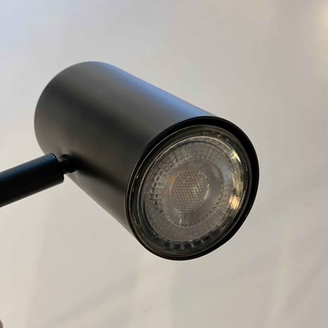 Highlight Vloerlamp Burgos 3 lichts H 160 cm zwart Highlight Vloerlamp Burgos 3 lichts H 160 cm zwart