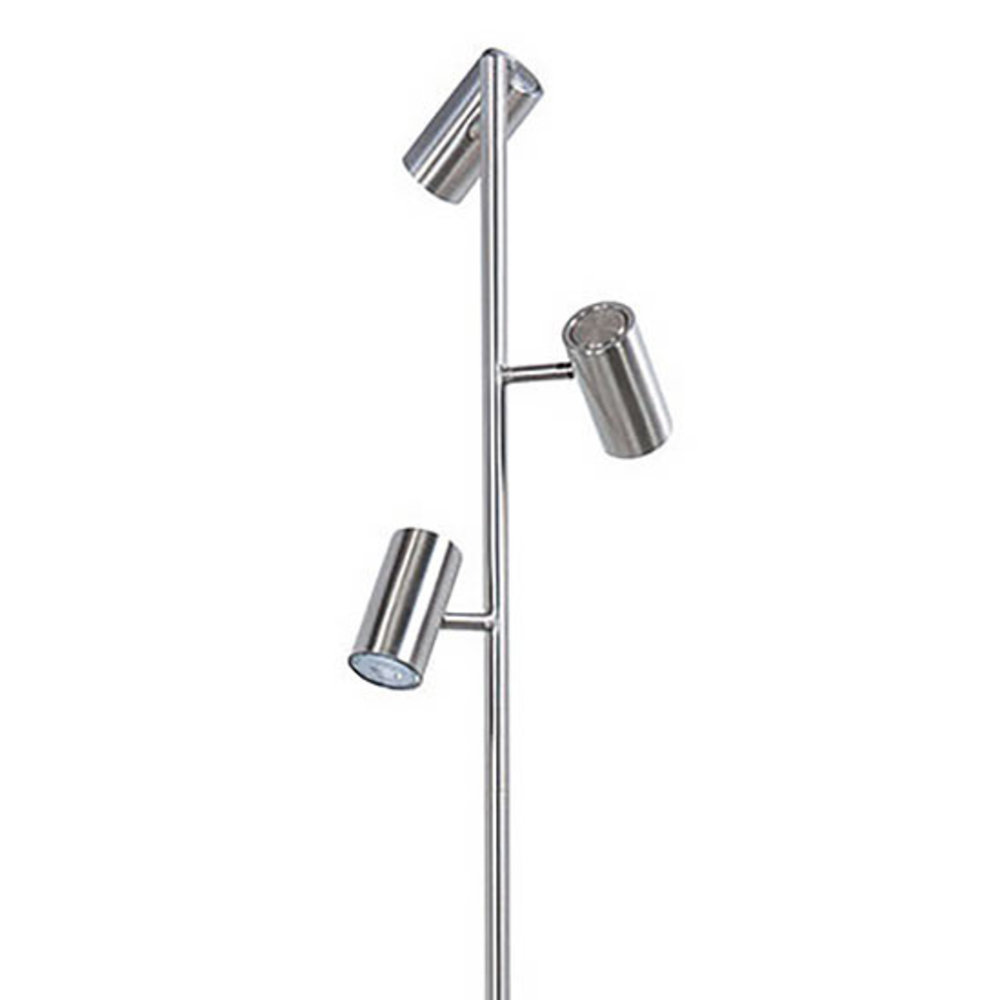 Highlight Vloerlamp Burgos 3 lichts H 160 cm mat chroom