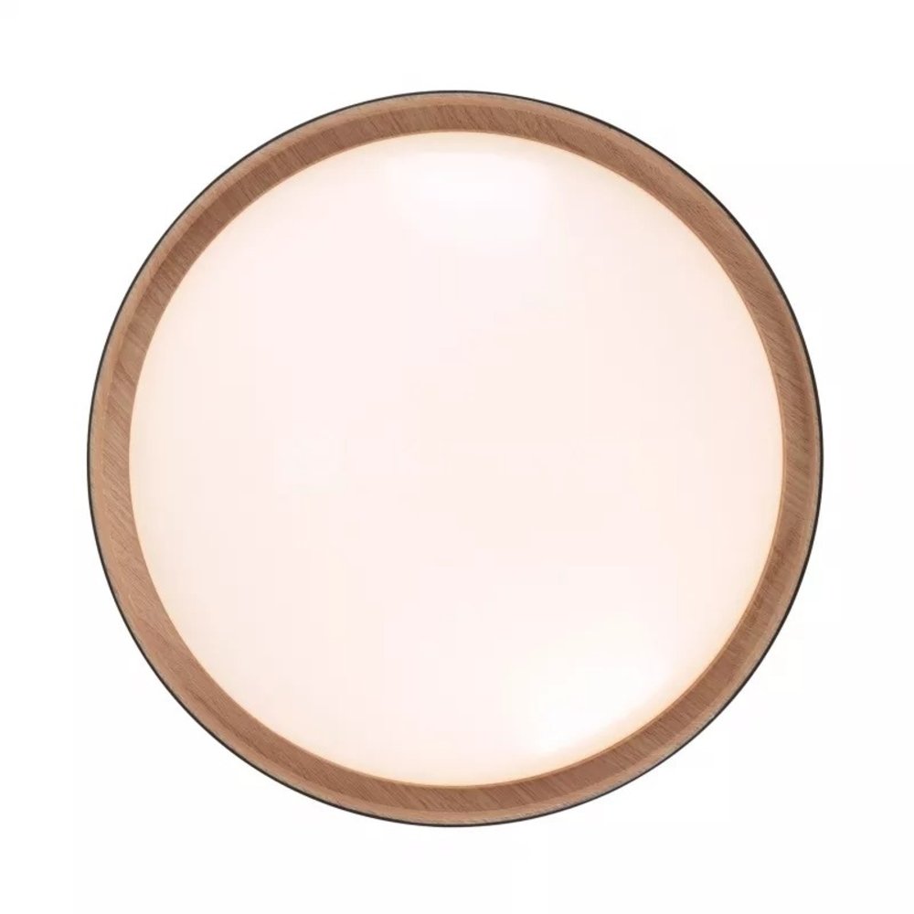 Paul Neuhaus Plafondlamp Emilia Ø 40 cm  DIM hout zwart