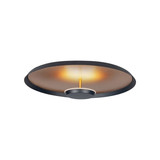 Highlight Plafondlamp Oro Ø 25,5 cm mat goud-zwart Highlight Plafondlamp Oro Ø 25,5 cm mat goud-zwart