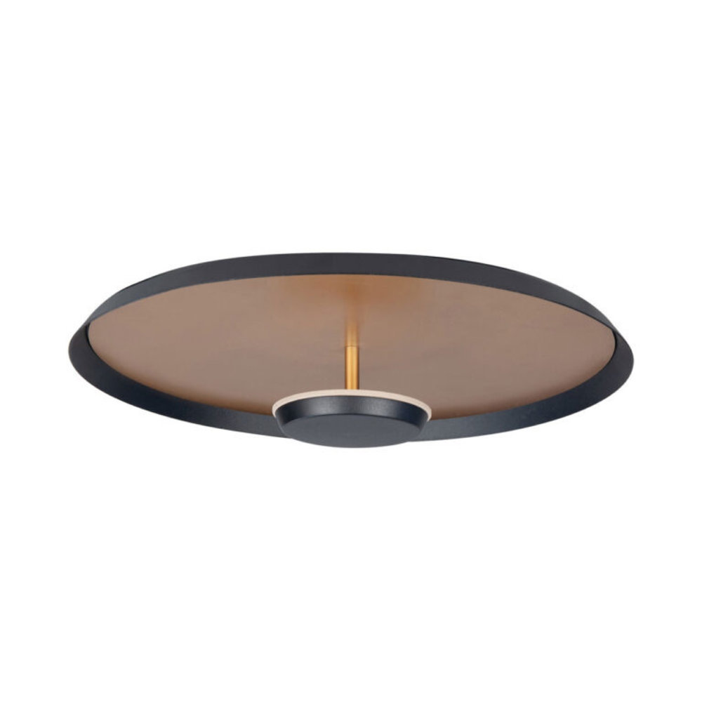 Highlight Plafondlamp Oro Ø 35,5 cm mat goud-zwart Highlight Plafondlamp Oro Ø 35,5 cm mat goud-zwart