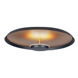 Highlight Plafondlamp Oro Ø 45 cm mat goud-zwart Highlight Plafondlamp Oro Ø 45 cm mat goud-zwart