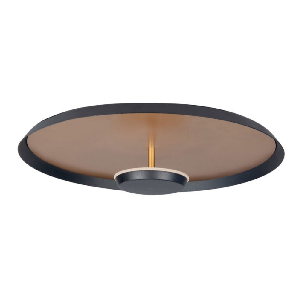Highlight Plafondlamp Oro Ø 45 cm mat goud-zwart Highlight Plafondlamp Oro Ø 45 cm mat goud-zwart